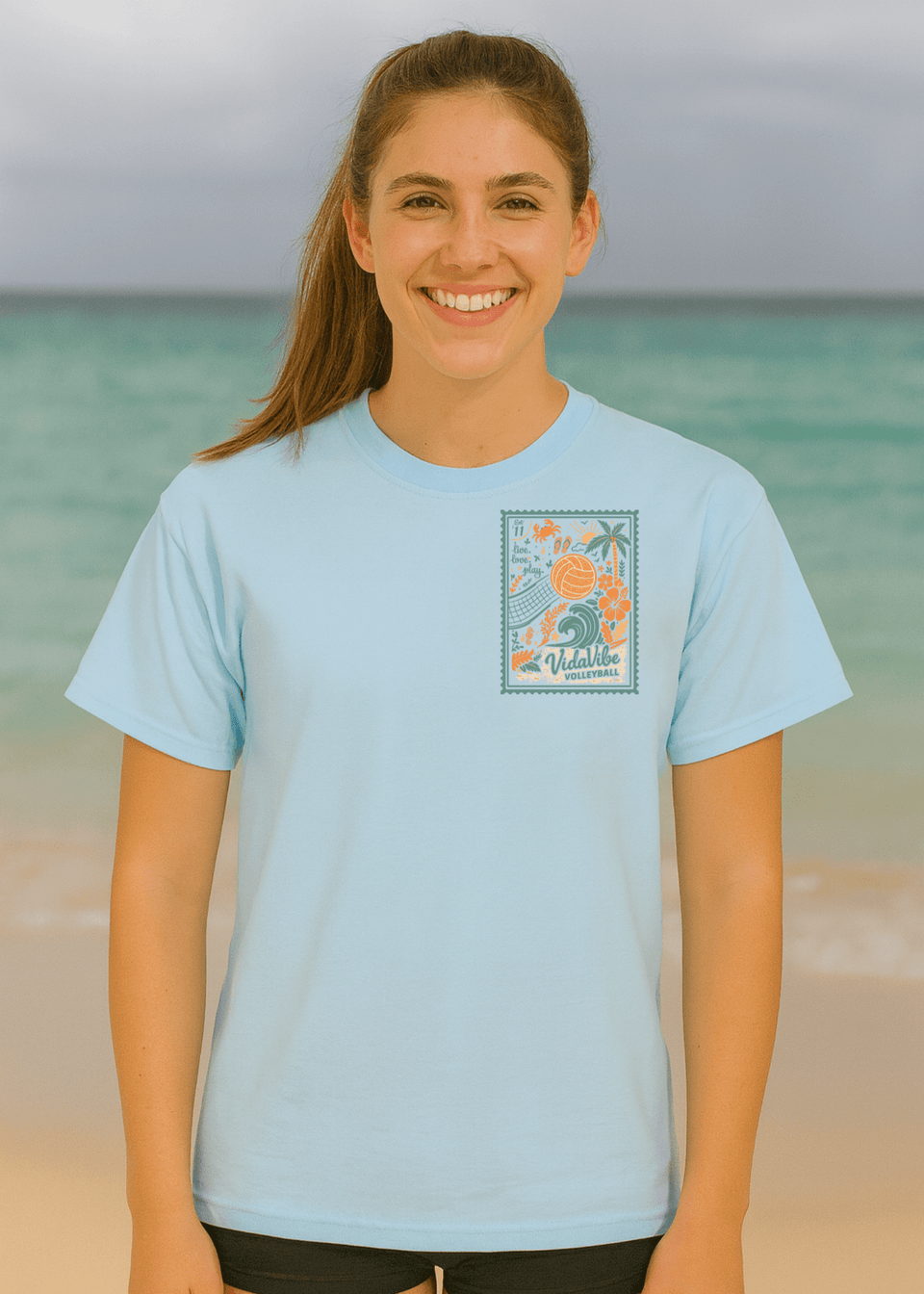 Seaside Postcard Tee